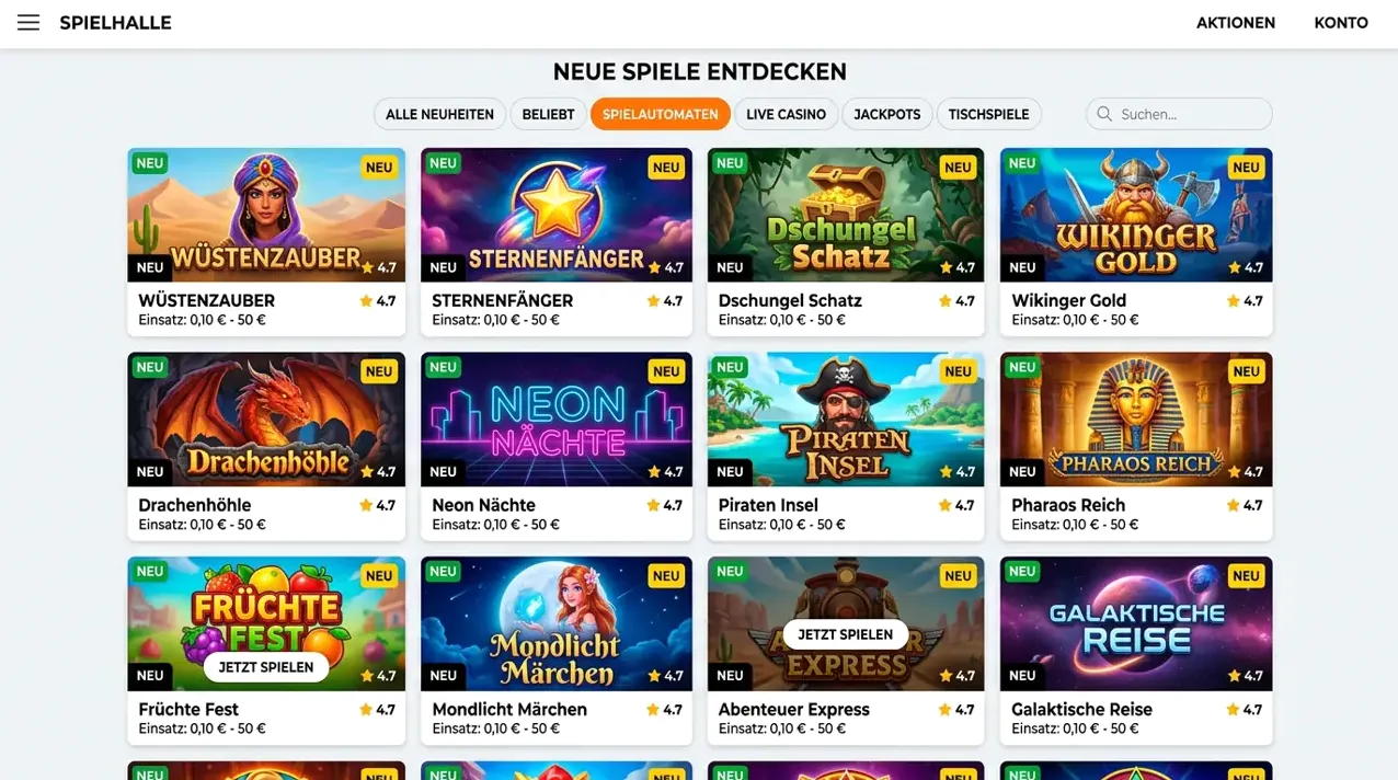 Crash Games & Spezialitäten — Aerobet